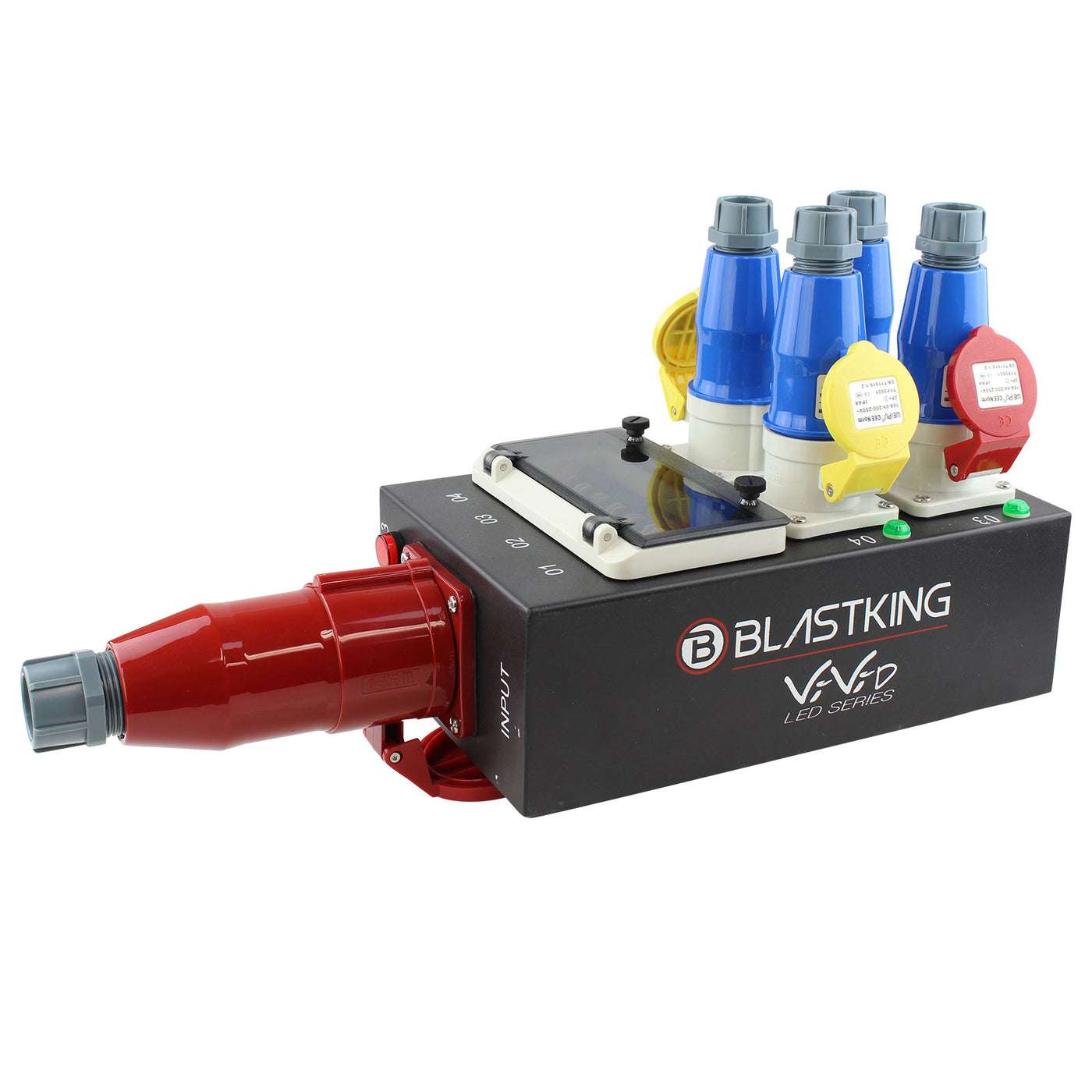 Blastking VPB110 1 In 4 Out Distribution Box with Camlock Fittings